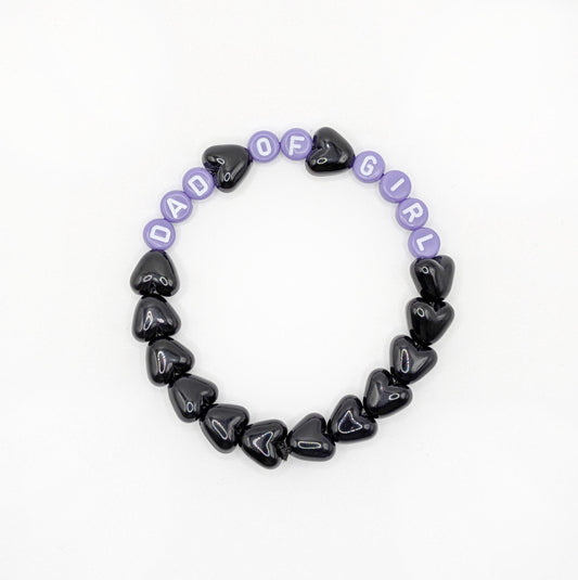 Bracelet GAGA - Noir & Violet