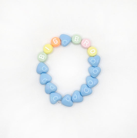 Bracelet GAGA - Bleu ciel & Multicolore