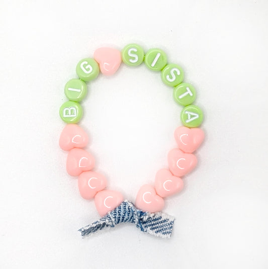 Bracelet GAGA - Rose candy, citron vert & Jean