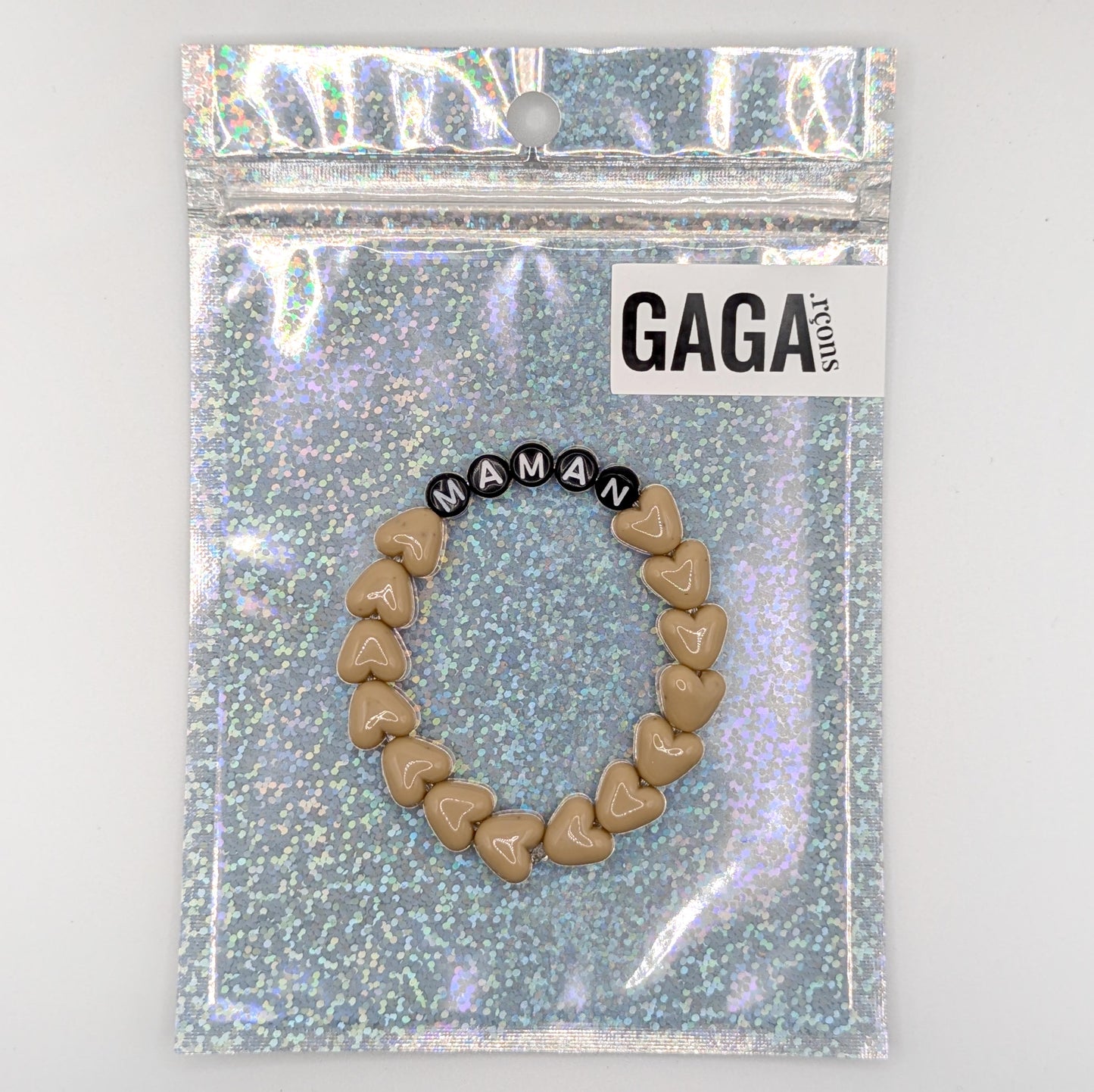 Bracelet GAGA - Café & Noir