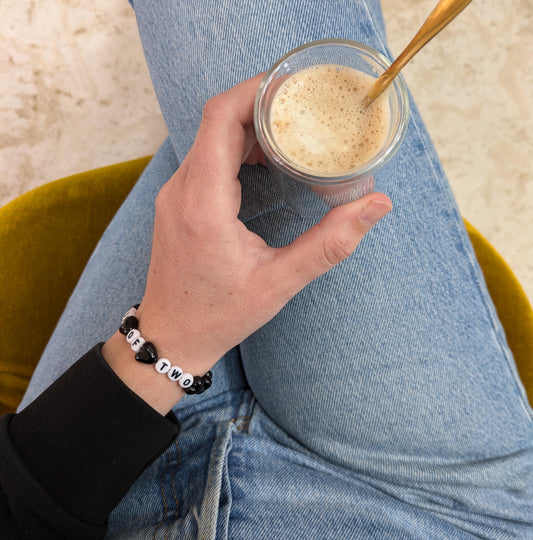 Bracelet GAGA - Noir & Blanc