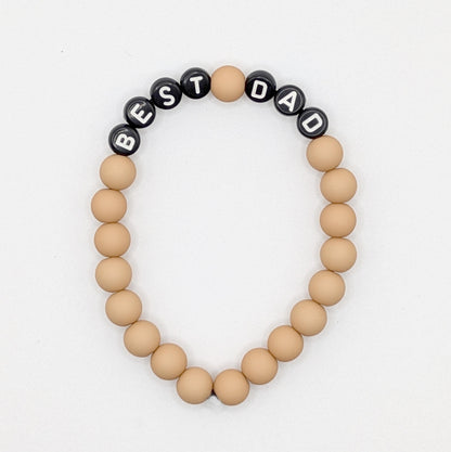 Bracelet GAGA - Camel mat & Noir