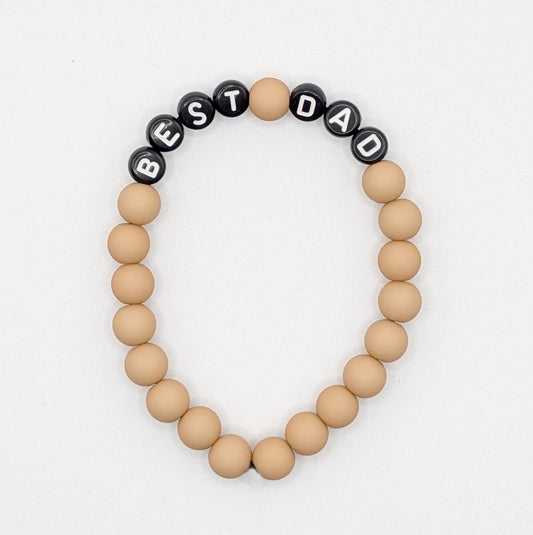 Bracelet GAGA - Camel mat & Noir