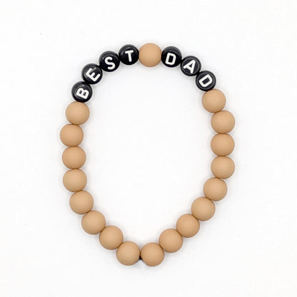 Bracelet GAGA - Camel mat & Noir