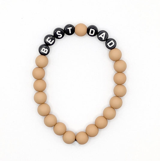 Bracelet GAGA - Camel mat & Noir