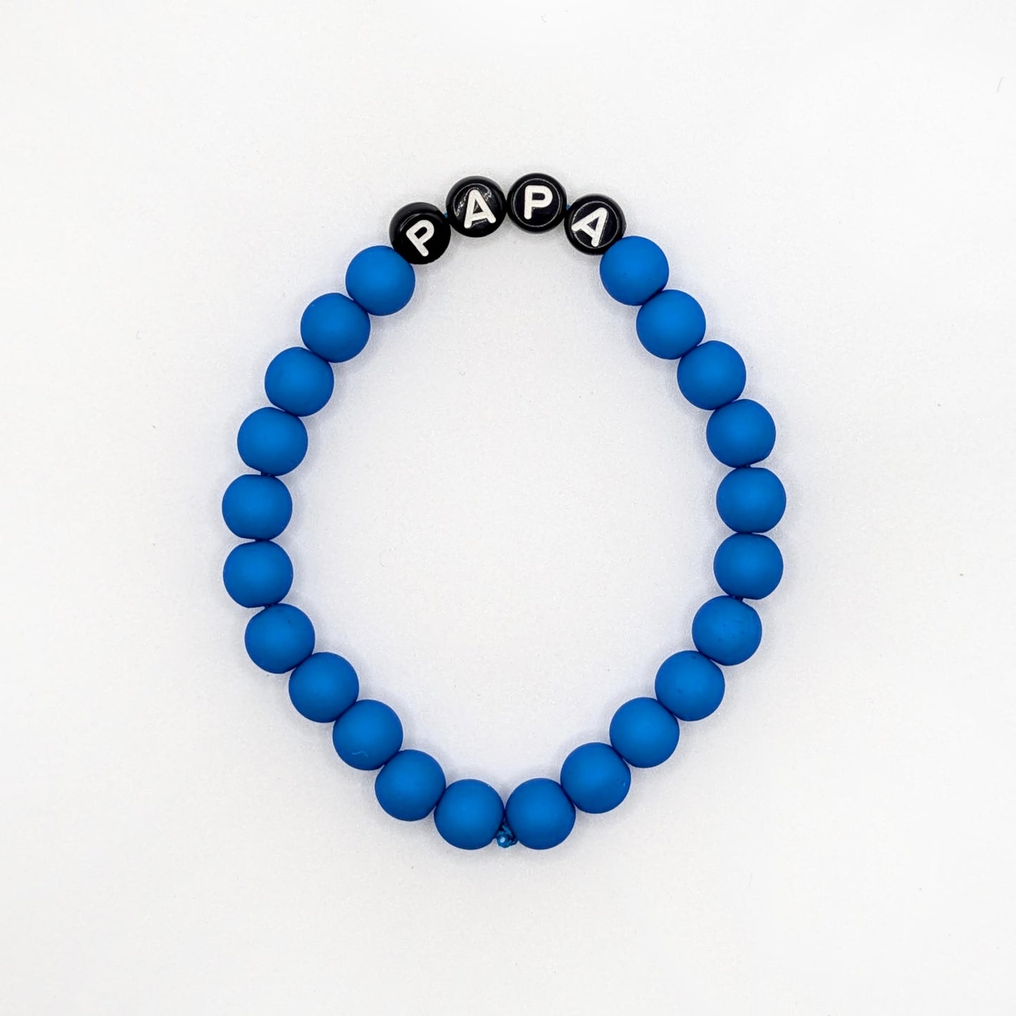 Bracelet GAGA - Bleu royal mat & Noir