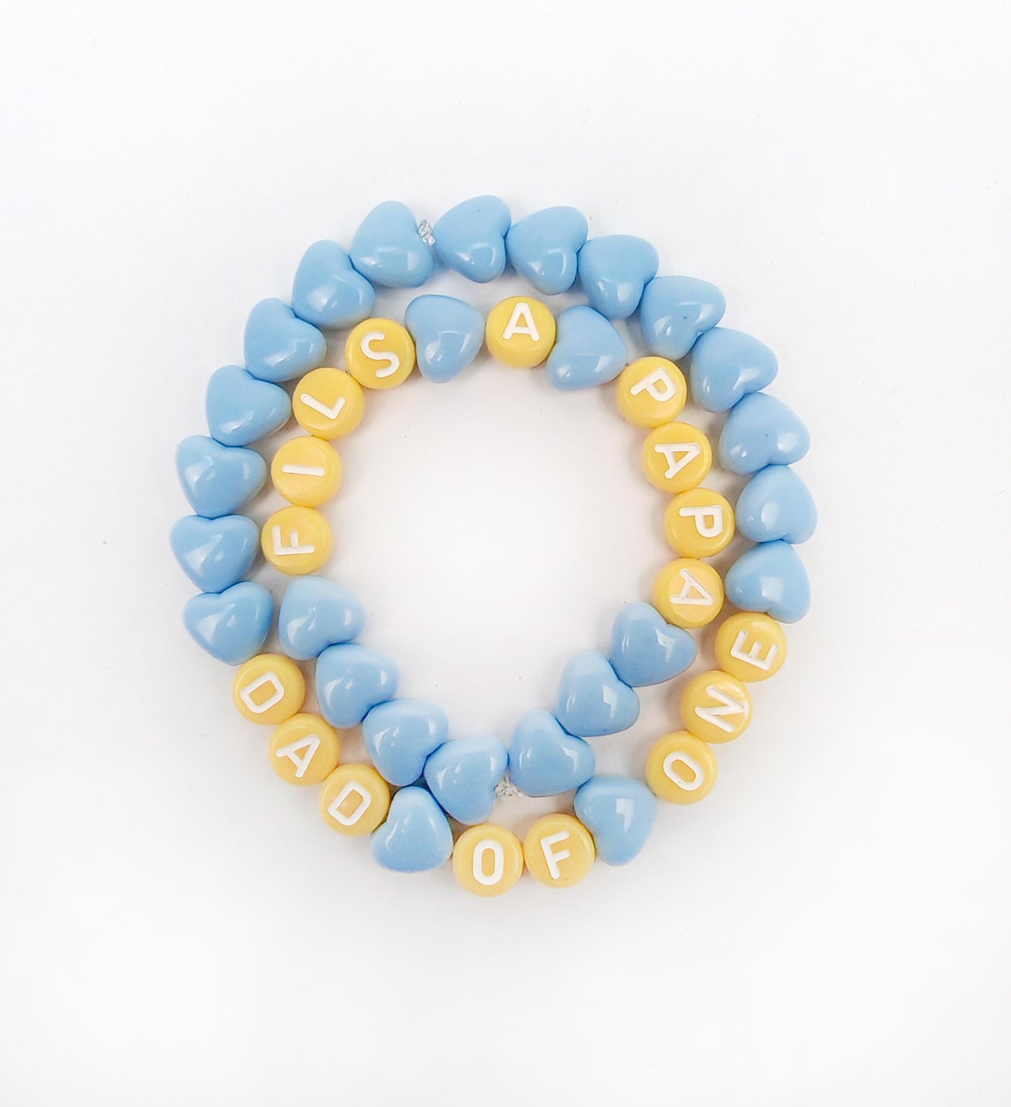 Bracelet GAGA - Bleu ciel & Citron